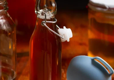 delicious-kombucha-bottle-still-life